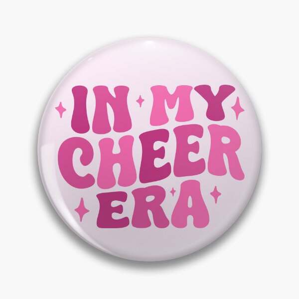 Item preview, In My Cheer Era , Cheerleader , Cheerleading , Dancing , Wavy Stacked Text , Groovy , Retro Font  designed and sold by ClaudiaGrosso.