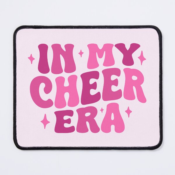 Item preview, In My Cheer Era , Cheerleader , Cheerleading , Dancing , Wavy Stacked Text , Groovy , Retro Font  designed and sold by ClaudiaGrosso.