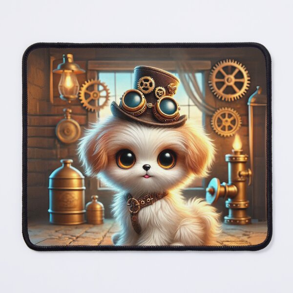 Item preview, Steampunk Maltipom designed and sold by Sillytoe.