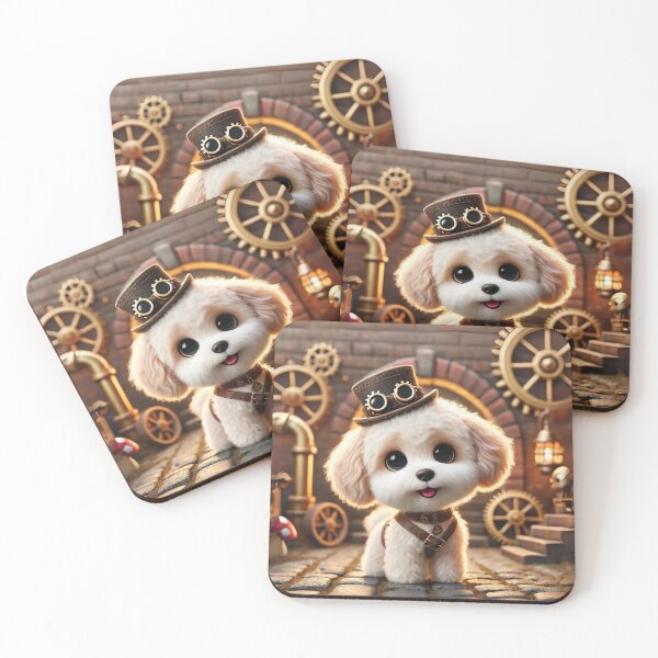 Item preview, Steampunk Maltipoo designed and sold by Sillytoe.