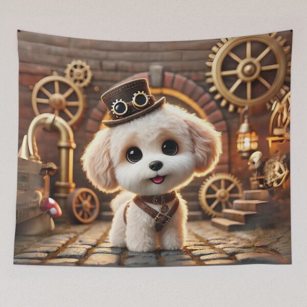 Item preview, Steampunk Maltipoo designed and sold by Sillytoe.