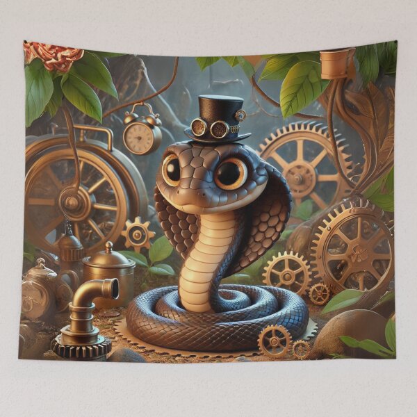 Item preview, Steampunk Mamba designed and sold by Sillytoe.