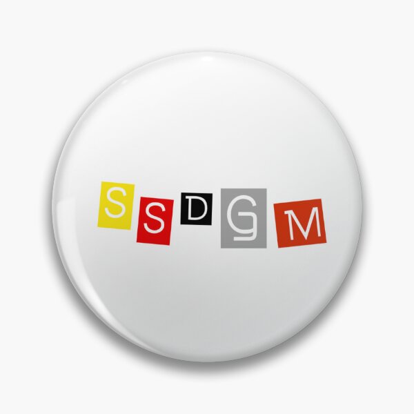 Item preview, SSDGM Ransom Note designed and sold by NerdyInklings13.
