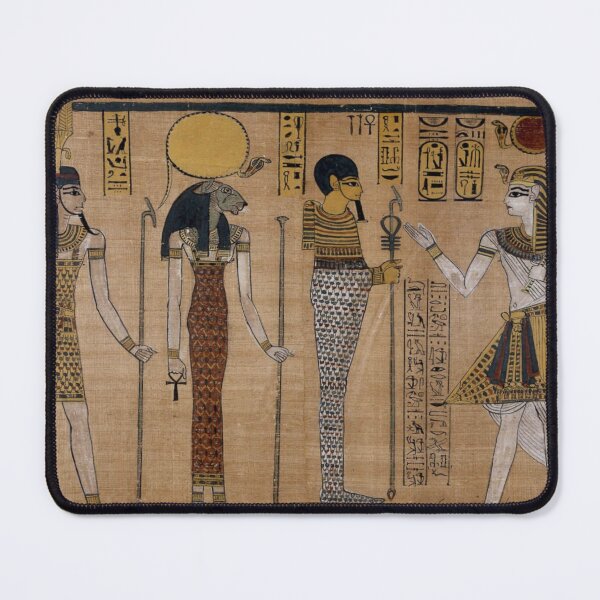 Item preview, The Great Harris Papyrus:  Ramesses III before the triad of Memphis designed and sold by RickE.
