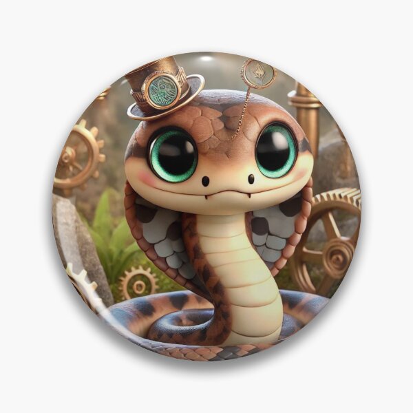 Item preview, Steampunk Mamushi Snake designed and sold by Sillytoe.