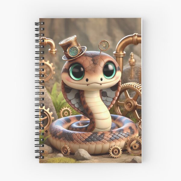 Item preview, Steampunk Mamushi Snake designed and sold by Sillytoe.