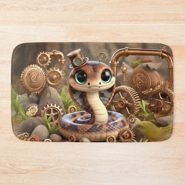 Item preview, Steampunk Mamushi Snake designed and sold by Sillytoe.
