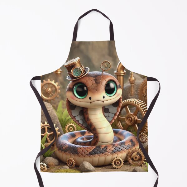 Item preview, Steampunk Mamushi Snake designed and sold by Sillytoe.
