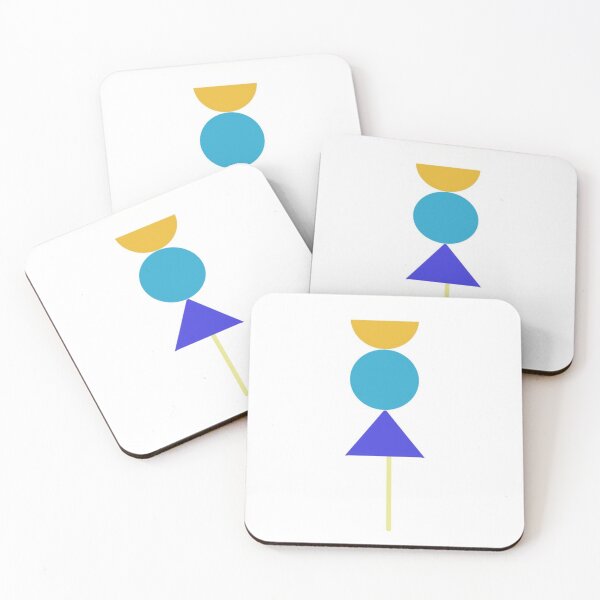 Item preview, Abstract Geometric Shape Composition in Bold Colors designed and sold by Beautiful art store.