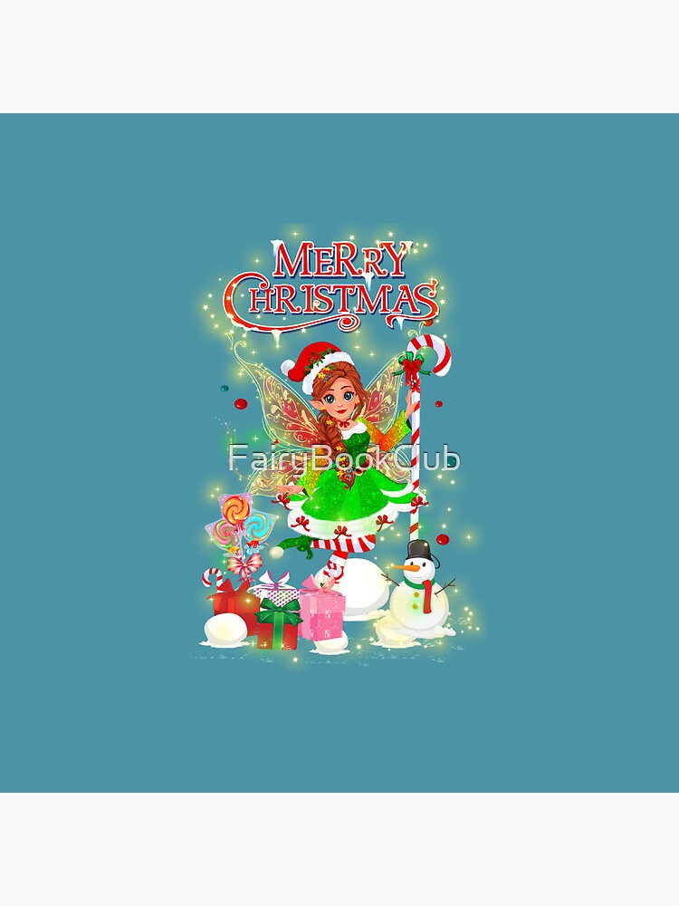 Thumbnail 3 of 3, Pin, The Fairy Merry Christmas~ Where Holiday Magic Meets Fairy Style! designed and sold by FairyBookClub.