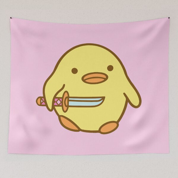 Item preview, Duck with a Katana designed and sold by WeebTrashShop.