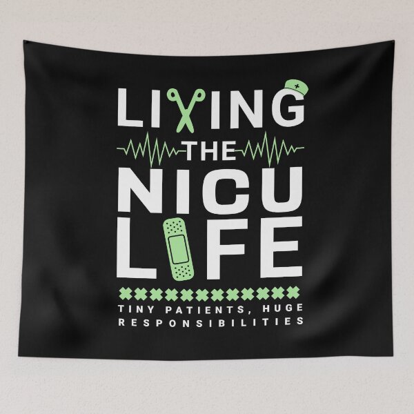 Item preview, Living The Nicu Life Nurse Gift Idea Intensive Care Unit | neonatologist designed and sold by HosvPrint .s.