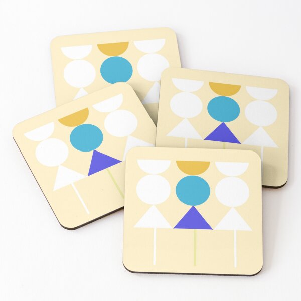 Item preview, Abstract Geometric Shape Composition in Bold Colors designed and sold by Beautiful art store.