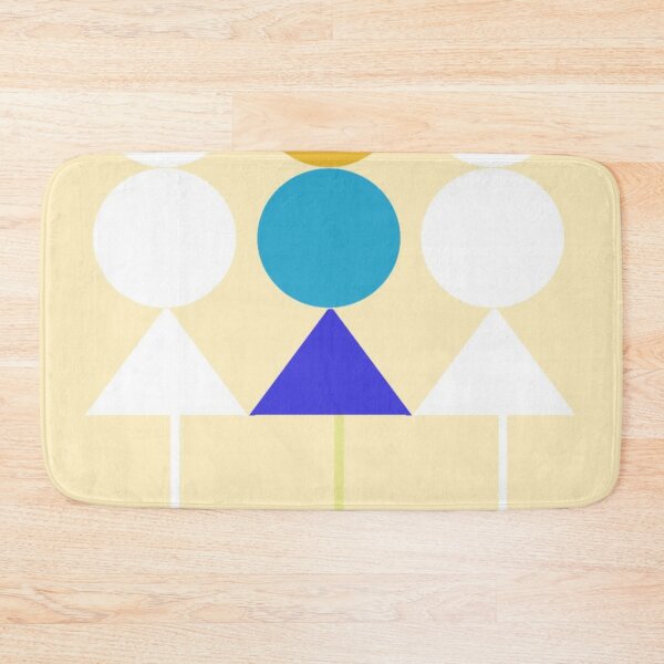 Item preview, Abstract Geometric Shape Composition in Bold Colors designed and sold by Beautiful art store.
