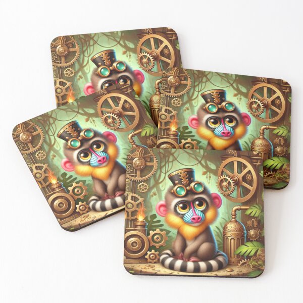 Item preview, Steampunk Mandril designed and sold by Sillytoe.