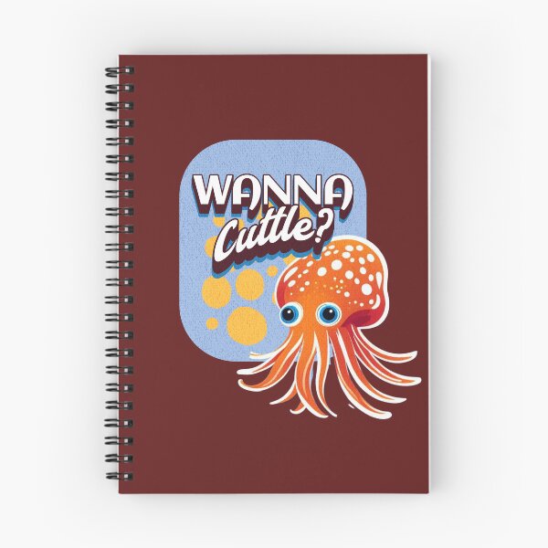 Item preview, Wanna Cuttle? Cute Cuttlefish designed and sold by saffig.