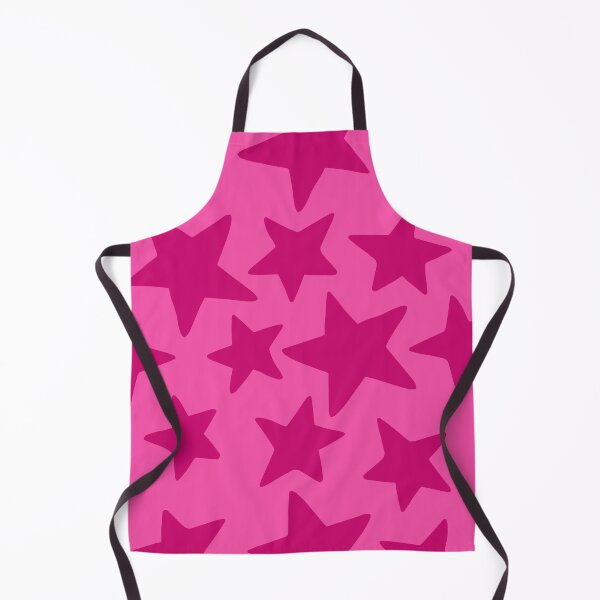 Item preview, Hot Pink Wonky Stars designed and sold by STUDIO MORE Los Angeles.