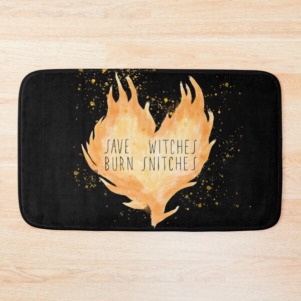 Item preview, Save Witches Burn Snitches designed and sold by Covengirl666.