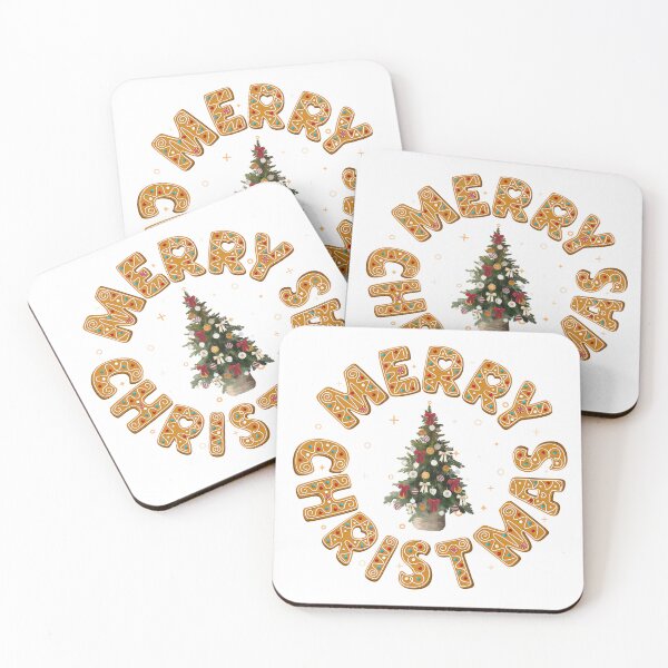 Item preview, Festive Gingerbread Merry Christmas T-Shirt designed and sold by chomdesign.