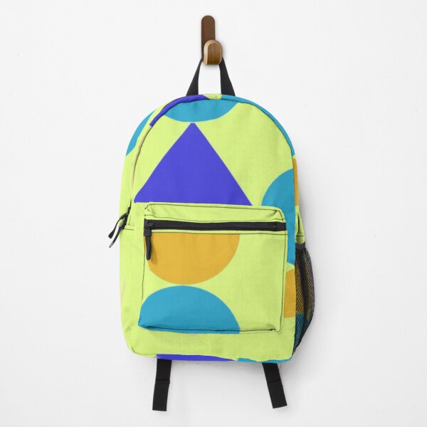 Item preview, Abstract Geometric Shape Composition in Bold Colors designed and sold by Beautiful art store.