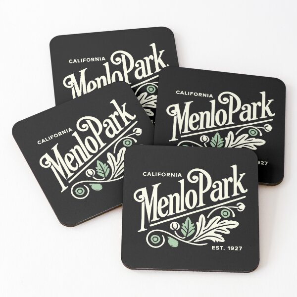 Item preview, MENLO PARK CALIFORNIA EST 1927 - Bay Area Central Coast designed and sold by Darling DeDe.