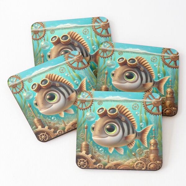 Item preview, Steampunk Mangrove Snapper designed and sold by Sillytoe.