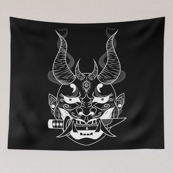 Item preview, Smoking Oni designed and sold by WeebTrashShop.