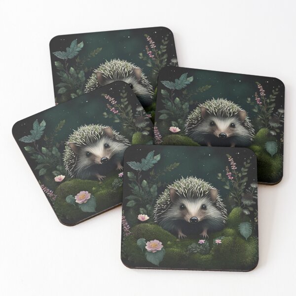 Item preview, Enchanted forest hedgehog  designed and sold by VioletSky-Arts.