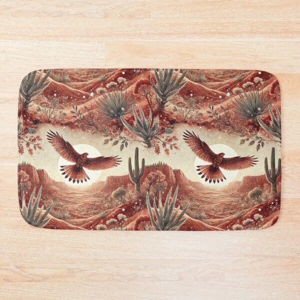 Item preview, Red-Tailed Hawk Dances Above The Canyon designed and sold by Flower Songs.