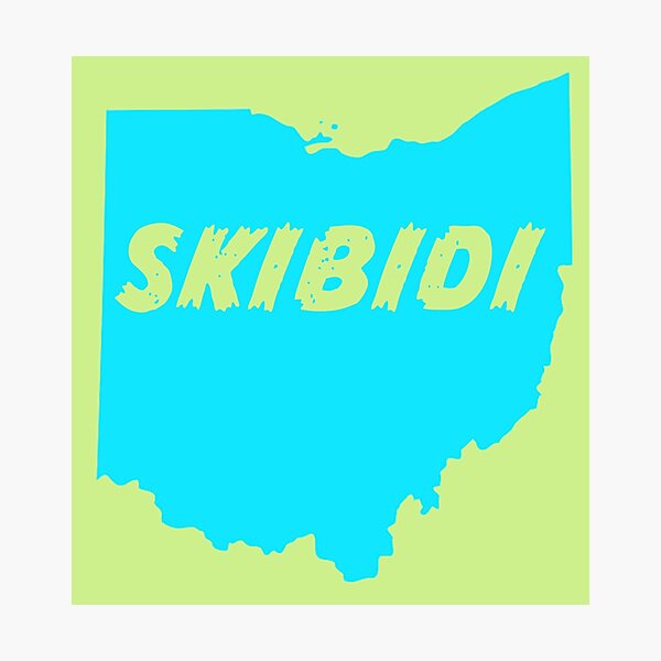 Item preview, Skibidi Ohio designed and sold by SterkalaPress.