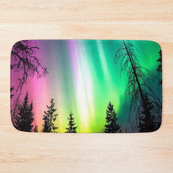 Item preview, Aurora Over Forest Skies designed and sold by Exodoi.