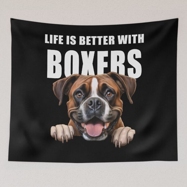 Item preview, Life Is Better With Boxers designed and sold by Leo Hill.
