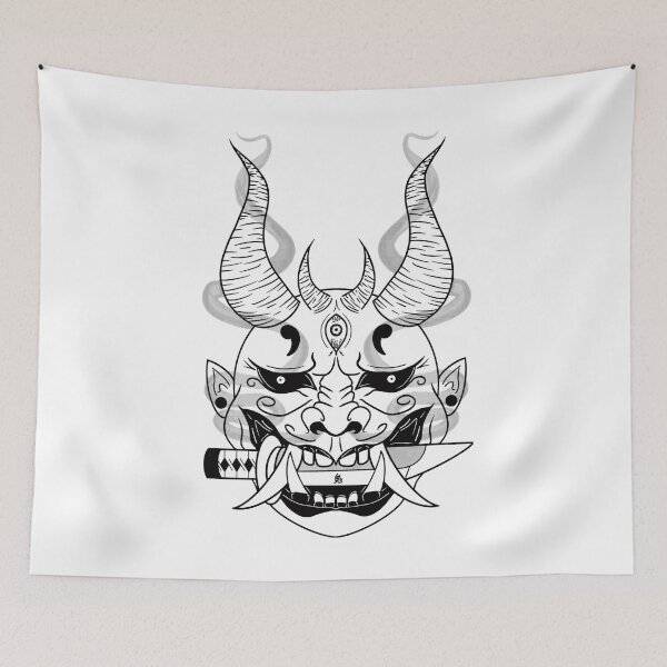 Item preview, Smoking Oni designed and sold by WeebTrashShop.