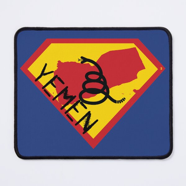 Item preview, YEMEN Spell Out - Freedom Is The Superpower - Modern Gadsden Snake Flag - Dont Tread On Me SUPERHERO design designed and sold by pelagio.