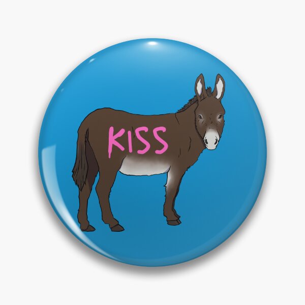Item preview, Kiss Ass Donkey designed and sold by Lampblack and Bone.