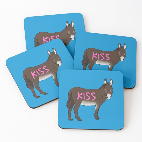 Item preview, Kiss Ass Donkey designed and sold by Lampblack and Bone.