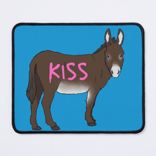 Item preview, Kiss Ass Donkey designed and sold by Lampblack and Bone.