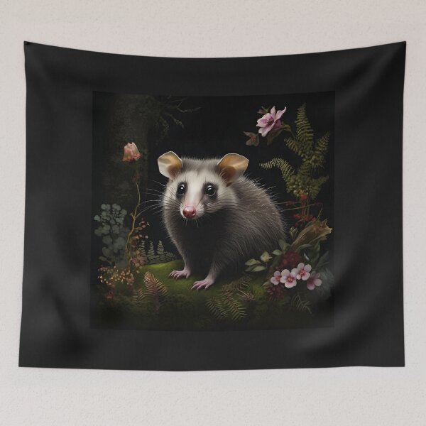 Item preview, Enchanted forest opossum  designed and sold by VioletSky-Arts.