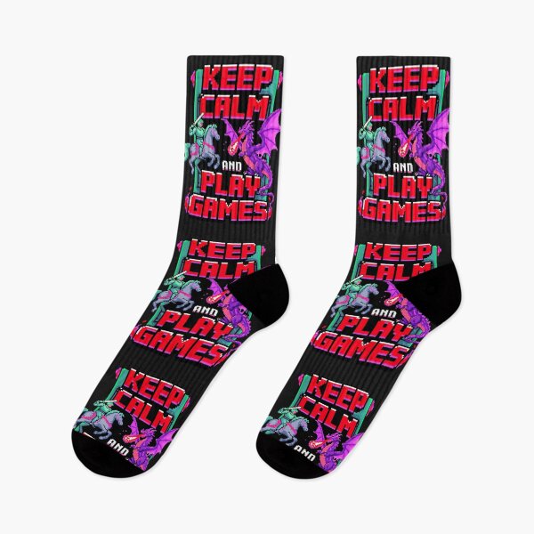 Item preview, Keep Calm And Play Games Gaming Quote designed and sold by TheArtOfPat.