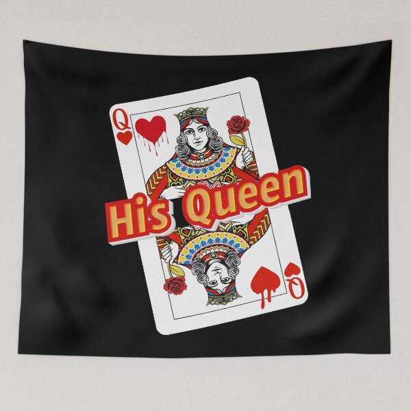 Item preview, His Queen Of Hearts designed and sold by Eranthe Bernardo.