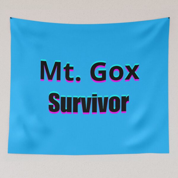 Item preview, Mt. Gox Survivor – Iconic Crypto History Design designed and sold by CiciShopItalia.