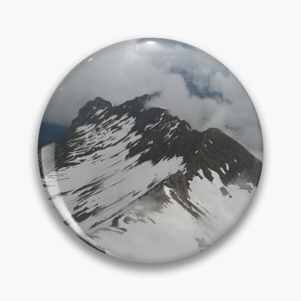 Item preview, Swiss mountaintop ridgeline summer snow designed and sold by SparkMartet.