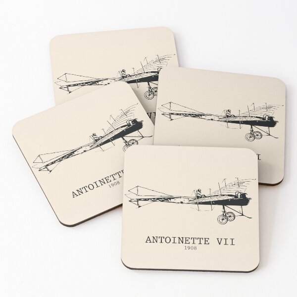Item preview, Antoinette VII 1908 Monoplane designed and sold by Lakeric Cityscapes.