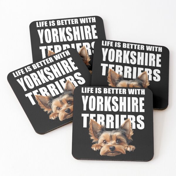 Item preview, Life Is Better With Yorkshire Terriers designed and sold by Leo Hill.