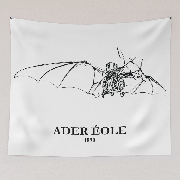 Item preview, Ader Éole 1890 Aircraft designed and sold by Lakeric Cityscapes.