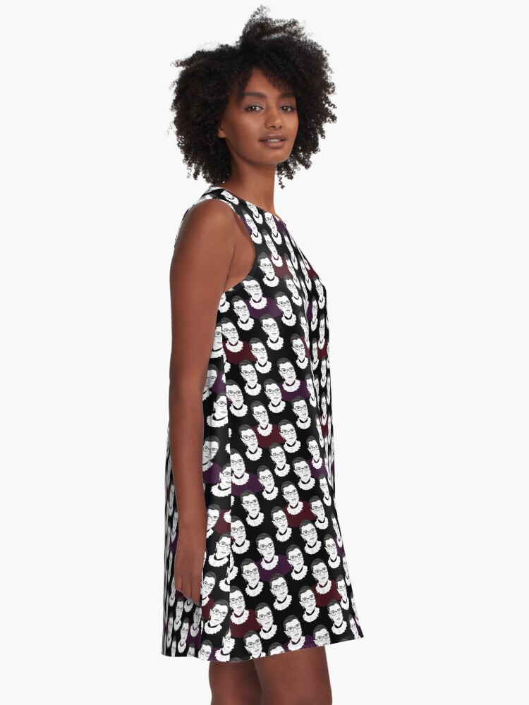 Alternate view of Ruth Bader Ginsburg Pattern A-Line Dress