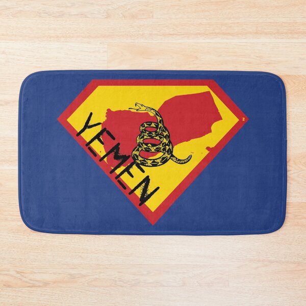 Item preview, YEMEN Spell Out - Freedom Is The Superpower - Gadsden Snake Flag - Dont Tread On Me SUPERHERO design designed and sold by pelagio.