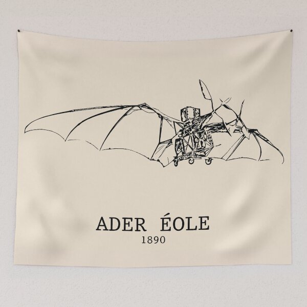 Item preview, Ader Éole 1890 Aircraft designed and sold by Lakeric Cityscapes.
