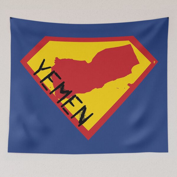 Item preview, YEMEN Spell Out - Freedom Is The Superpower - SUPERHERO design designed and sold by pelagio.