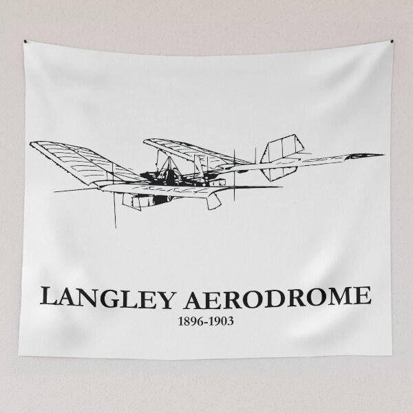Artikelvorschau, Flugplatz Langley 1896–1903 entworfen und verkauft von Lakeric Cityscapes.